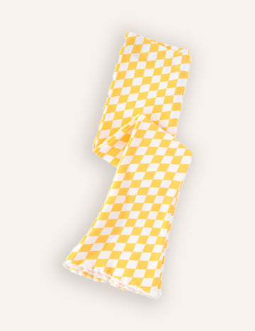 Plaid Flared Leggings